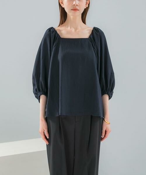 URBAN RESEARCH ROSSO / アーバンリサーチ ロッソ シャツ・ブラウス | キュプラリネンオフショル2WAYブラウス | 詳細8