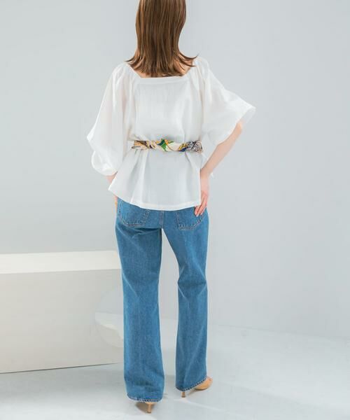 URBAN RESEARCH ROSSO / アーバンリサーチ ロッソ シャツ・ブラウス | キュプラリネンオフショル2WAYブラウス | 詳細20