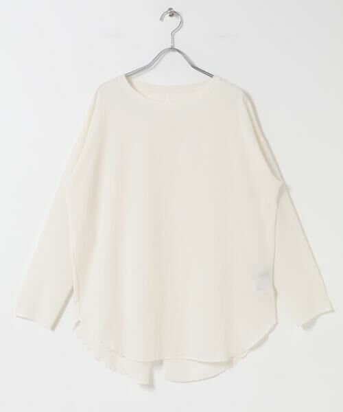 URBAN RESEARCH ROSSO / アーバンリサーチ ロッソ Tシャツ | ストレッチジョーゼットプルオーバー（オフホワイト）