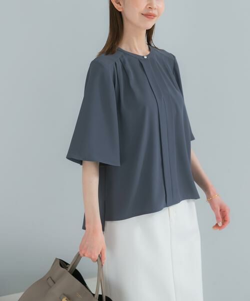 URBAN RESEARCH ROSSO / アーバンリサーチ ロッソ シャツ・ブラウス | 2WAYウォッシャブルフレアスリーブ ブラウス | 詳細2