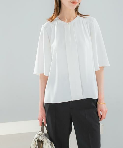 URBAN RESEARCH ROSSO / アーバンリサーチ ロッソ シャツ・ブラウス | 2WAYウォッシャブルフレアスリーブ ブラウス | 詳細9