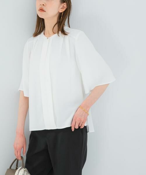URBAN RESEARCH ROSSO / アーバンリサーチ ロッソ シャツ・ブラウス | 2WAYウォッシャブルフレアスリーブ ブラウス | 詳細11