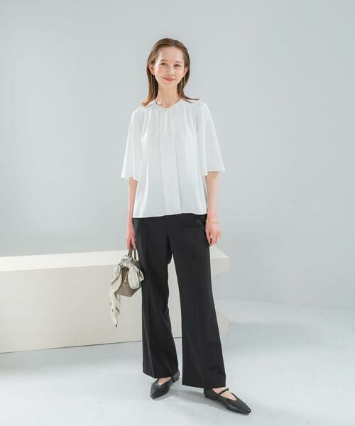 URBAN RESEARCH ROSSO / アーバンリサーチ ロッソ シャツ・ブラウス | 2WAYウォッシャブルフレアスリーブ ブラウス | 詳細14