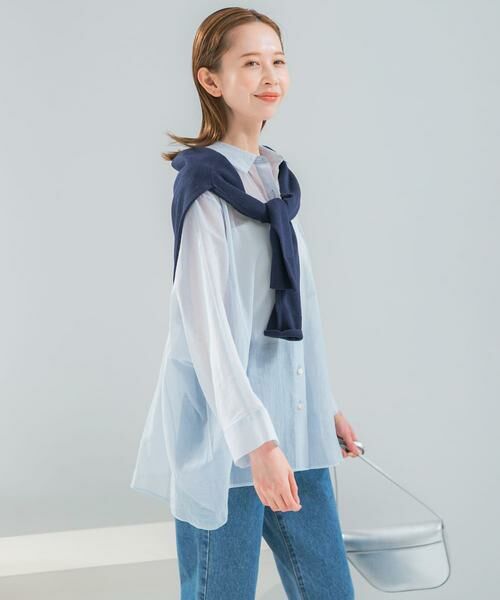 URBAN RESEARCH ROSSO / アーバンリサーチ ロッソ シャツ・ブラウス | シアーコットンドルマンシャツ | 詳細3