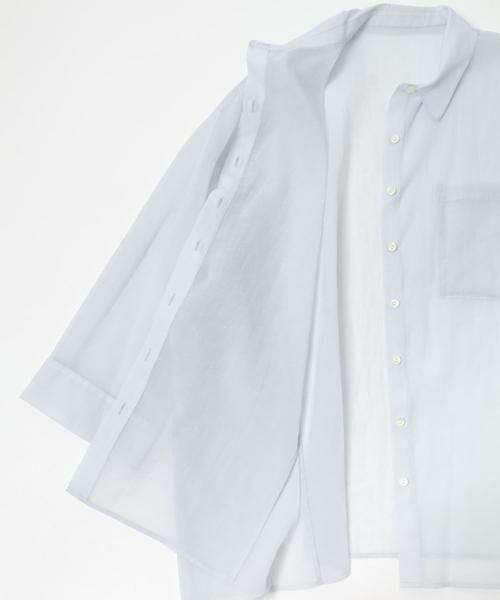 URBAN RESEARCH ROSSO / アーバンリサーチ ロッソ シャツ・ブラウス | シアーコットンドルマンシャツ | 詳細7
