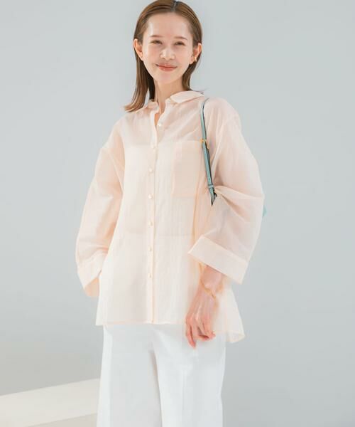 URBAN RESEARCH ROSSO / アーバンリサーチ ロッソ シャツ・ブラウス | シアーコットンドルマンシャツ | 詳細11