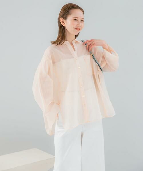 URBAN RESEARCH ROSSO / アーバンリサーチ ロッソ シャツ・ブラウス | シアーコットンドルマンシャツ | 詳細12