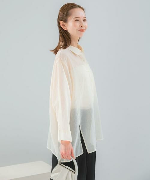 URBAN RESEARCH ROSSO / アーバンリサーチ ロッソ シャツ・ブラウス | シアーコットンドルマンシャツ | 詳細19