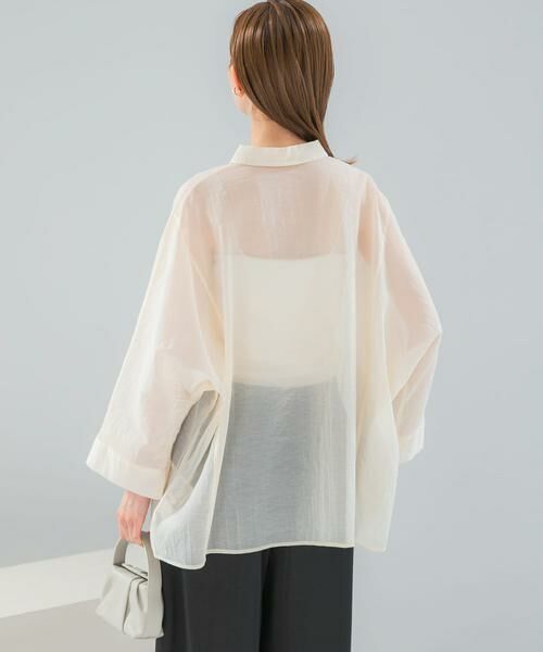 URBAN RESEARCH ROSSO / アーバンリサーチ ロッソ シャツ・ブラウス | シアーコットンドルマンシャツ | 詳細20