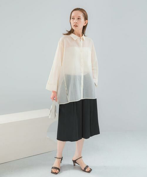 URBAN RESEARCH ROSSO / アーバンリサーチ ロッソ シャツ・ブラウス | シアーコットンドルマンシャツ | 詳細21
