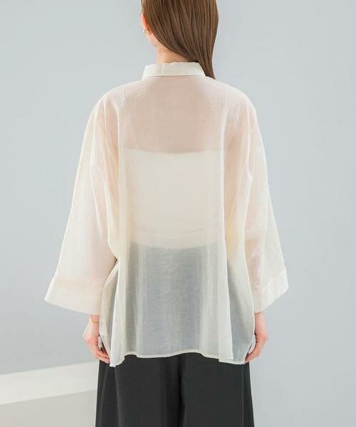 URBAN RESEARCH ROSSO / アーバンリサーチ ロッソ シャツ・ブラウス | シアーコットンドルマンシャツ | 詳細24