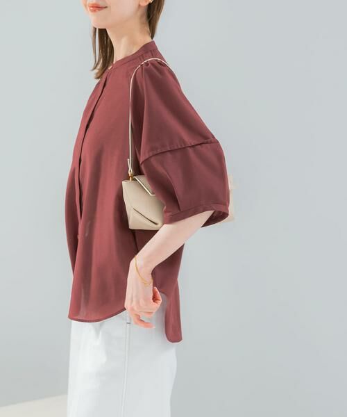 URBAN RESEARCH ROSSO / アーバンリサーチ ロッソ シャツ・ブラウス | 『WEB/一部店舗限定』UVカットウォッシャブルリネン混シャツ ブラウス | 詳細9