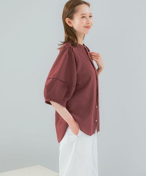 URBAN RESEARCH ROSSO / アーバンリサーチ ロッソ シャツ・ブラウス | 『WEB/一部店舗限定』UVカットウォッシャブルリネン混シャツ ブラウス | 詳細11