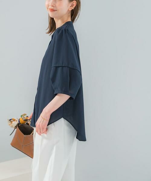 URBAN RESEARCH ROSSO / アーバンリサーチ ロッソ シャツ・ブラウス | 『WEB/一部店舗限定』UVカットウォッシャブルリネン混シャツ ブラウス | 詳細15