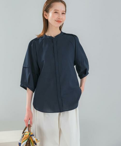 URBAN RESEARCH ROSSO / アーバンリサーチ ロッソ シャツ・ブラウス | 『WEB/一部店舗限定』UVカットウォッシャブルリネン混シャツ ブラウス | 詳細16