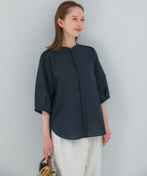 URBAN RESEARCH ROSSO / アーバンリサーチ ロッソ シャツ・ブラウス | 『WEB/一部店舗限定』UVカットウォッシャブルリネン混シャツ ブラウス | 詳細17