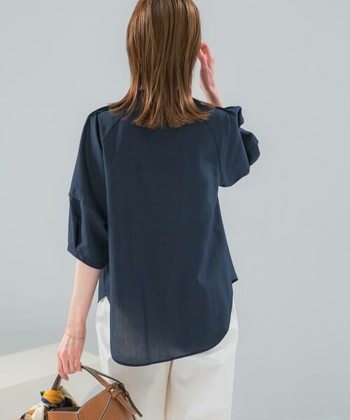 URBAN RESEARCH ROSSO / アーバンリサーチ ロッソ シャツ・ブラウス | 『WEB/一部店舗限定』UVカットウォッシャブルリネン混シャツ ブラウス | 詳細18