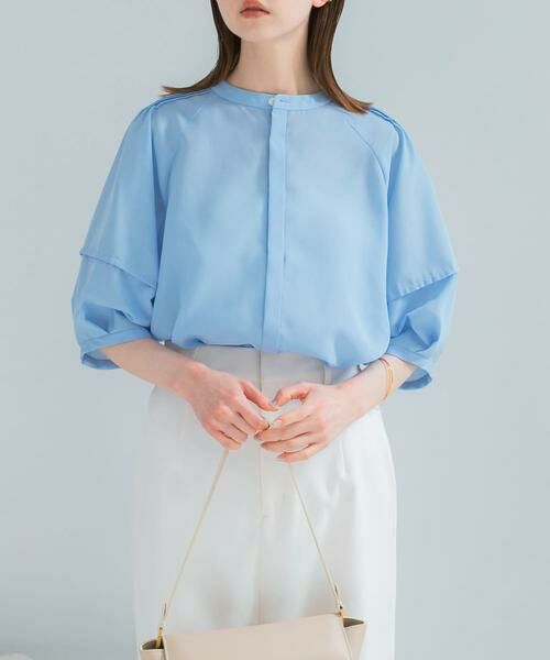 URBAN RESEARCH ROSSO / アーバンリサーチ ロッソ シャツ・ブラウス | 『WEB/一部店舗限定』UVカットウォッシャブルリネン混シャツ ブラウス | 詳細25