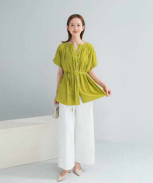 URBAN RESEARCH ROSSO / アーバンリサーチ ロッソ シャツ・ブラウス | 『一部WEB限定カラー』タックデザインブラウス | 詳細5