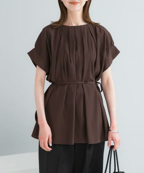 URBAN RESEARCH ROSSO / アーバンリサーチ ロッソ シャツ・ブラウス | 『一部WEB限定カラー』タックデザインブラウス | 詳細8