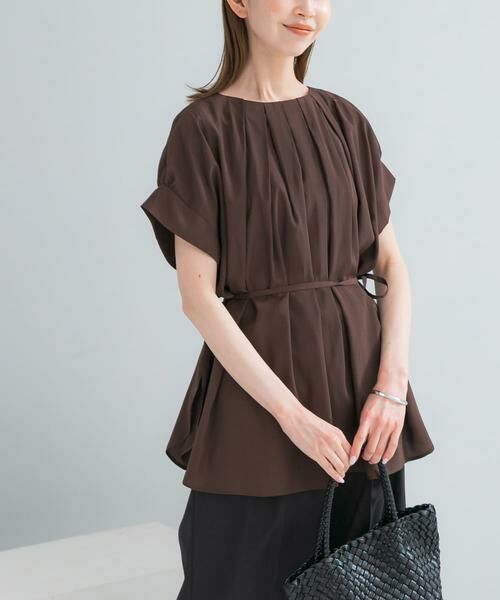 URBAN RESEARCH ROSSO / アーバンリサーチ ロッソ シャツ・ブラウス | 『一部WEB限定カラー』タックデザインブラウス | 詳細9