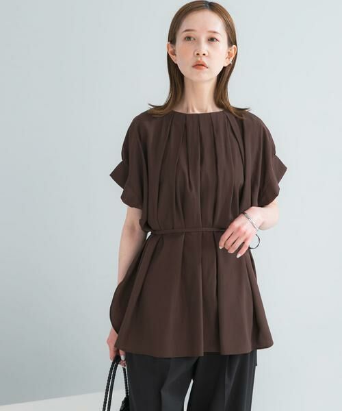 URBAN RESEARCH ROSSO / アーバンリサーチ ロッソ シャツ・ブラウス | 『一部WEB限定カラー』タックデザインブラウス | 詳細11