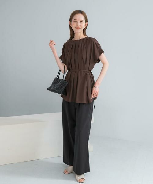 URBAN RESEARCH ROSSO / アーバンリサーチ ロッソ シャツ・ブラウス | 『一部WEB限定カラー』タックデザインブラウス | 詳細12