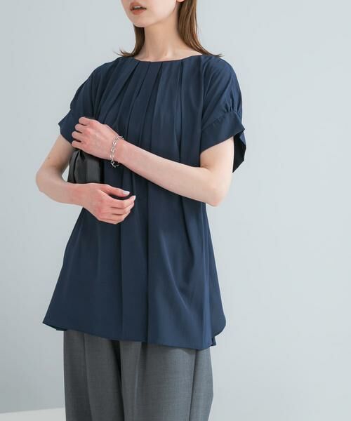 URBAN RESEARCH ROSSO / アーバンリサーチ ロッソ シャツ・ブラウス | 『一部WEB限定カラー』タックデザインブラウス | 詳細16