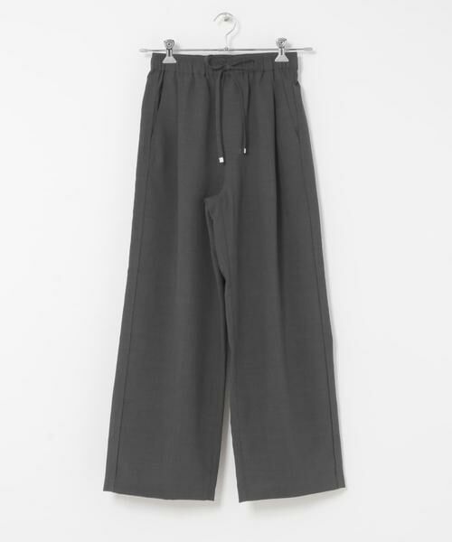 URBAN RESEARCH ROSSO / アーバンリサーチ ロッソ その他パンツ | 『UR TECH DRYLUXE』 イージードロストパンツ（チャコールグレー）