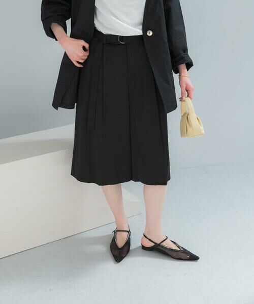 URBAN RESEARCH ROSSO / アーバンリサーチ ロッソ その他パンツ | スラブサテンハーフパンツ | 詳細6