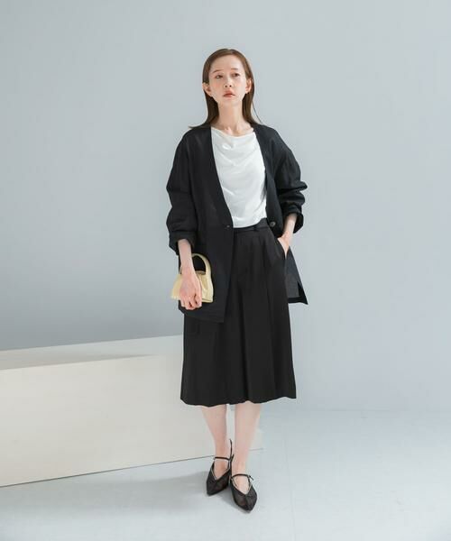 URBAN RESEARCH ROSSO / アーバンリサーチ ロッソ その他パンツ | スラブサテンハーフパンツ | 詳細7