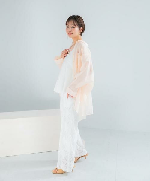 URBAN RESEARCH ROSSO / アーバンリサーチ ロッソ その他パンツ | パネルレースストレートイージーパンツ | 詳細6