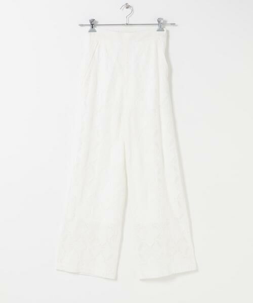 URBAN RESEARCH ROSSO / アーバンリサーチ ロッソ その他パンツ | パネルレースストレートイージーパンツ | 詳細7