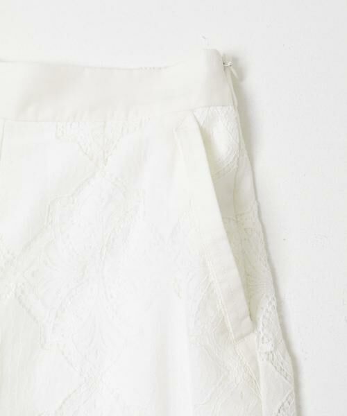 URBAN RESEARCH ROSSO / アーバンリサーチ ロッソ その他パンツ | パネルレースストレートイージーパンツ | 詳細8