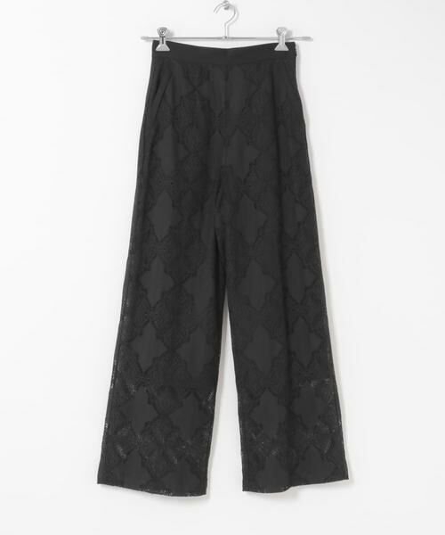 URBAN RESEARCH ROSSO / アーバンリサーチ ロッソ その他パンツ | パネルレースストレートイージーパンツ | 詳細19
