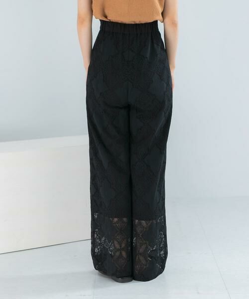 URBAN RESEARCH ROSSO / アーバンリサーチ ロッソ その他パンツ | パネルレースストレートイージーパンツ | 詳細16