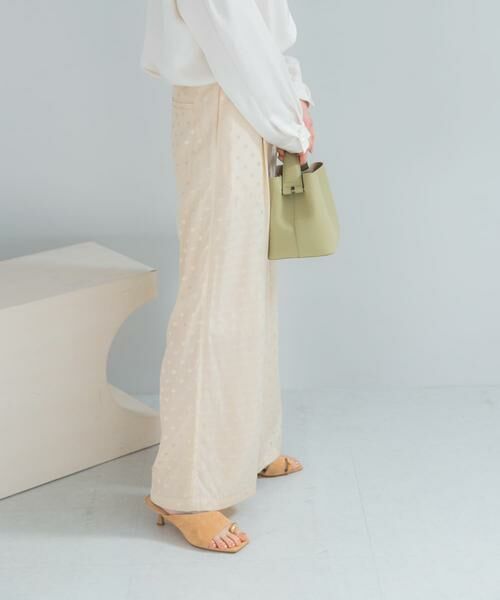 URBAN RESEARCH ROSSO / アーバンリサーチ ロッソ その他パンツ | サテンドットパンツ | 詳細1