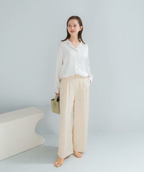 URBAN RESEARCH ROSSO / アーバンリサーチ ロッソ その他パンツ | サテンドットパンツ | 詳細2