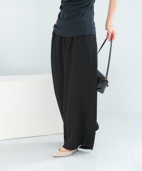 URBAN RESEARCH ROSSO / アーバンリサーチ ロッソ その他パンツ | サテンドットパンツ | 詳細8