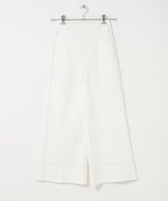 URBAN RESEARCH ROSSO / アーバンリサーチ ロッソ その他パンツ | コットンツイルワイドパンツ