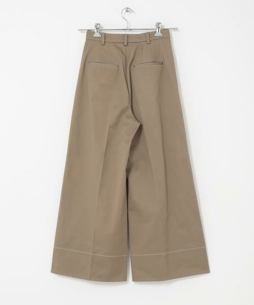 URBAN RESEARCH ROSSO / アーバンリサーチ ロッソ その他パンツ | コットンツイルワイドパンツ | 詳細4