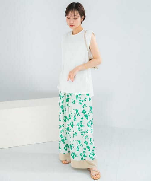 URBAN RESEARCH ROSSO / アーバンリサーチ ロッソ その他パンツ | フラワーモチーフプリントパンツ | 詳細4