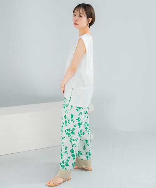 URBAN RESEARCH ROSSO / アーバンリサーチ ロッソ その他パンツ | フラワーモチーフプリントパンツ | 詳細5
