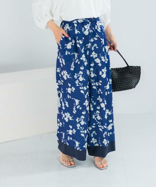 URBAN RESEARCH ROSSO / アーバンリサーチ ロッソ その他パンツ | フラワーモチーフプリントパンツ | 詳細8