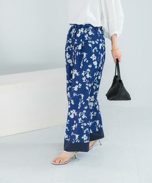 URBAN RESEARCH ROSSO / アーバンリサーチ ロッソ その他パンツ | フラワーモチーフプリントパンツ | 詳細9