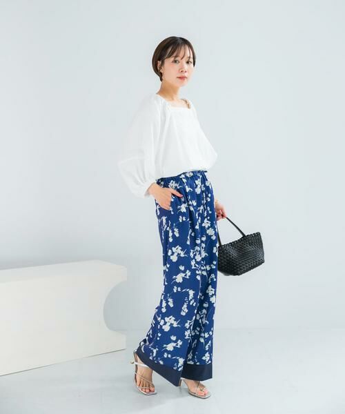 URBAN RESEARCH ROSSO / アーバンリサーチ ロッソ その他パンツ | フラワーモチーフプリントパンツ | 詳細11