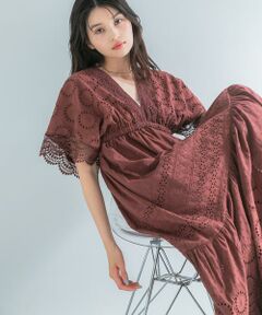 URBAN RESEARCH ROSSO / アーバンリサーチ ロッソ ワンピース | インドコットンエンブロイダリーワンピース
