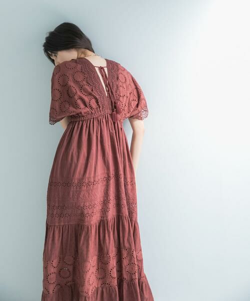 URBAN RESEARCH ROSSO / アーバンリサーチ ロッソ ワンピース | インドコットンエンブロイダリーワンピース | 詳細7