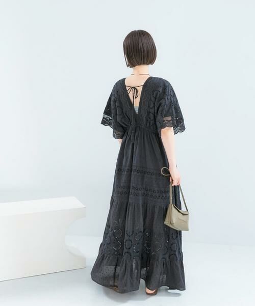 URBAN RESEARCH ROSSO / アーバンリサーチ ロッソ ワンピース | Made In Indiaエンブロイダリーワンピース | 詳細4