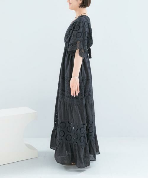 URBAN RESEARCH ROSSO / アーバンリサーチ ロッソ ワンピース | Made In Indiaエンブロイダリーワンピース | 詳細6